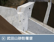 武田山砂防堰堤